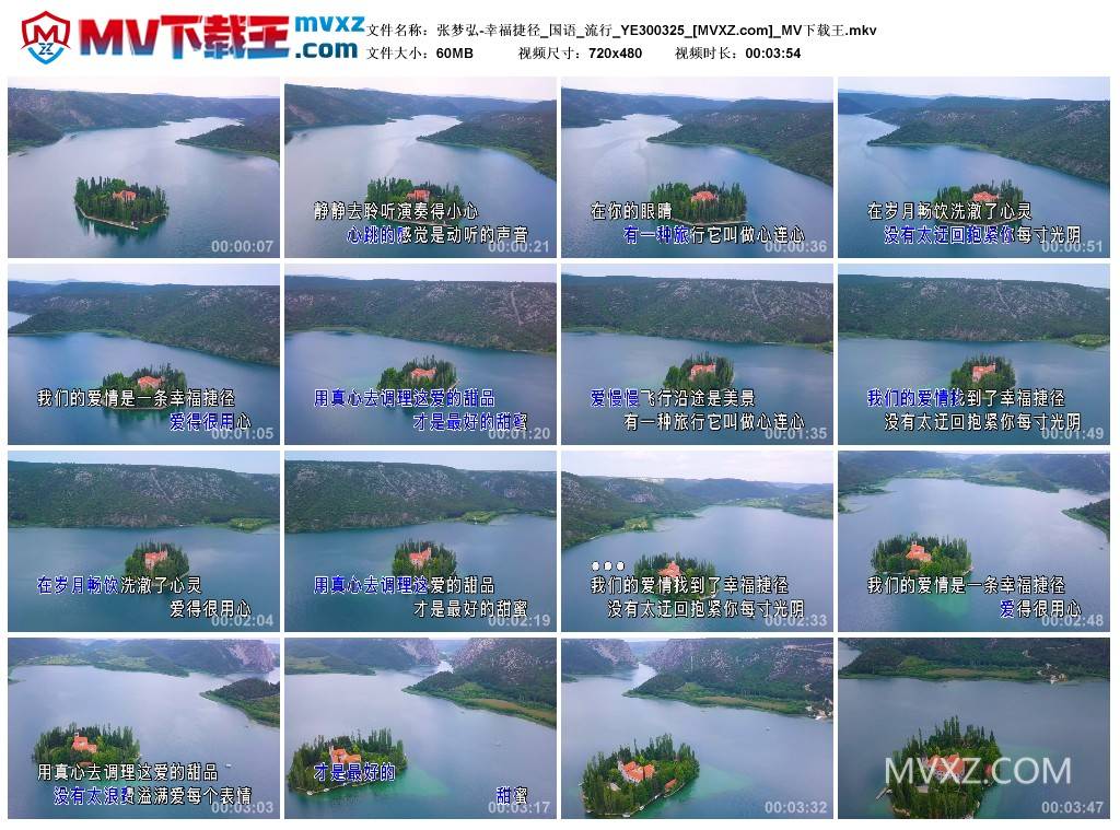 张梦弘-幸福捷径_国语_流行_YE300325
